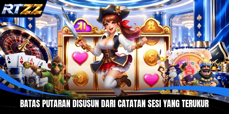 Batas putaran disusun dari catatan sesi yang terukur