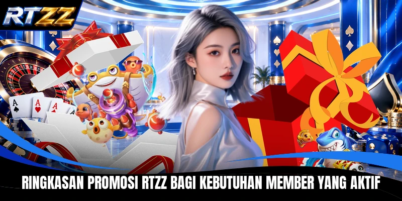 Ringkasan promosi RTZZ bagi kebutuhan member yang aktif